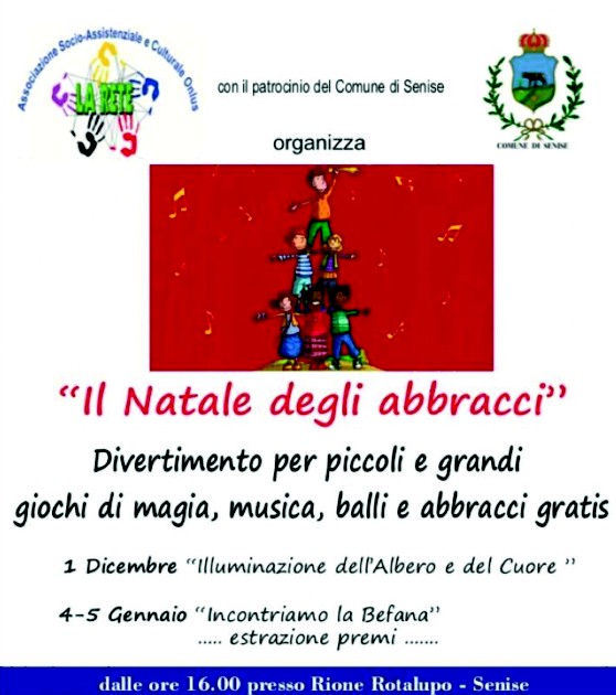 Il Natale degli abbracci